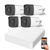 Hikvision 5 Megapixel 4-Bullet-Kamera-System mit 40 m Nachtsicht