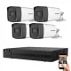 Hikvision HiLook 5 Megapixel 4-Kamera-System mit 80 m Nachtsichtweite