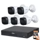 Dahua 5 Megapixel 5 Bullet-Kamera System mit 30 m Sichtweite