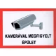Videoüberwachtes Gebäude /Schild/