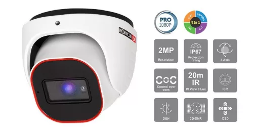 Provision DI-320A-28 Dome-Kamera 2MP 1080P AHD