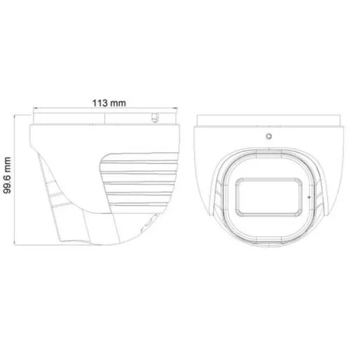 Provision DI-320A-VF Außen-Dome-Kamera 2MP Full HD 5X ZOOM