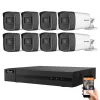 Hikvision HiLook 5 Megapixel 8-Kamera-System mit 80 m Nachtsicht