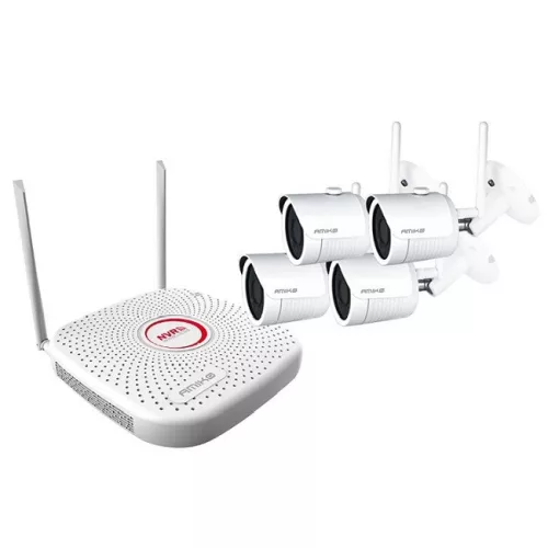 Amiko KIT-4900 WiFi Vezeték nélküli kamera rendszer 2MP 4 WiFi Full HD kamerával