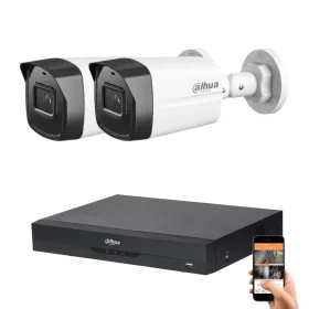 Dahua 2-fach IP-Überwachungskamera-System 5MP