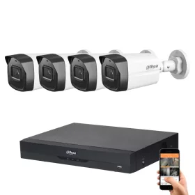 Dahua 4-fach IP-Überwachungskamera-System 5MP