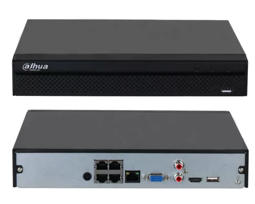 Dahua 2-Dome-IP-Überwachungskamera-System 4MP mit Farbnachtbild