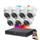 Dahua 7 Dome IP Kamerasystem mit 4MP und farbiger Nachtsicht