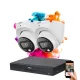 Dahua 2-Dome IP-Kamera-Überwachungssystem 8MP mit Farbnachtsicht