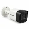 Hikvision DS-2CE16H0T-ITPFS analoge Sicherheitskamera (5 MP, 2,8 mm, Außenbereich, Smart IR 25 m, IP67, Mikrofon)
