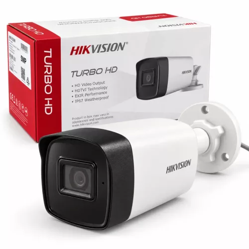 Hikvision DS-2CE17H0T-IT5F (3,6 mm) 5MP Außenüberwachungskamera mit 80 m Nachtsicht
