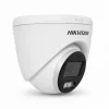 Hikvision DS-2CE72KF0T-LFS ColorVu Dome Überwachungskamera mit Farbnachtsicht (5 MP, Outdoor, Hybrid-LED, 2,8 mm, IP67, Mikrofon)