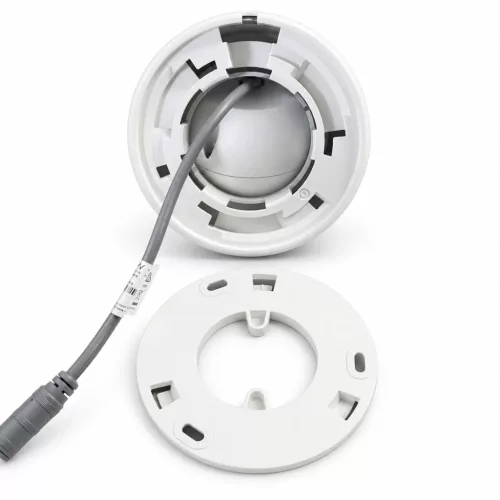 Hikvision DS-2CE72KF0T-LFS ColorVu Dome Überwachungskamera mit Farbnachtsicht (5 MP, Outdoor, Hybrid-LED, 2,8 mm, IP67, Mikrofon)