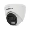 Hikvision DS-2CE78K0T-LFS Sicherheitskamera mit Farbnachtsicht (5 MP, 2,8 mm, Außenbereich, Hybrid-LED, IR 40 m, WL 20 m, IP67, Mikrofon)