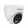 Hikvision DS-2CE78K0T-LFS Sicherheitskamera mit Farbnachtsicht (5 MP, 2,8 mm, Außenbereich, Hybrid-LED, IR 40 m, WL 20 m, IP67, Mikrofon)