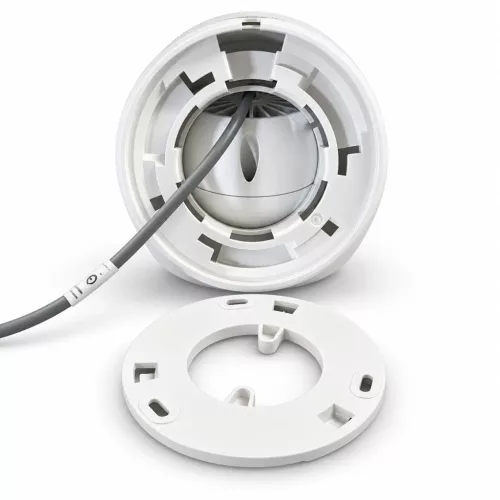 Hikvision DS-2CE78K0T-LFS Sicherheitskamera mit Farbnachtsicht (5 MP, 2,8 mm, Außenbereich, Hybrid-LED, IR 40 m, WL 20 m, IP67, Mikrofon)