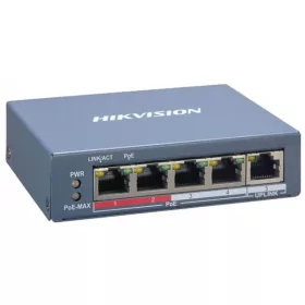 Hikvision PoE Switch - DS-3E0105P-E/M 4-Port 100 Mbps 35W