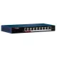 Hikvision Switch PoE - DS-3E0109P-E/M 8-Port 100 Mbps, 58 W, 1 Uplink-Port, L2