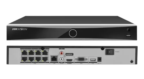 Hikvision DS-7608NXI-K1/8P AcuSense 8-Kanal IP NVR Rekorder 12MP PoE