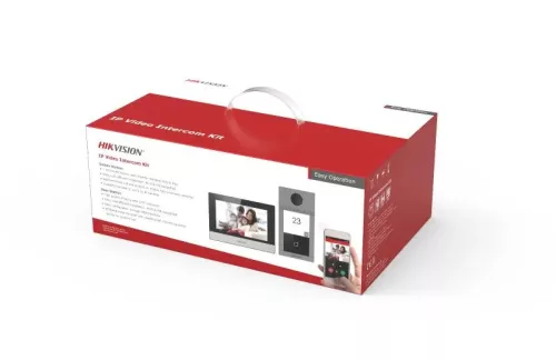 Hikvision DS-KIS604-S(C) Video-Türsprechanlage mit Kamera WiFi PoE