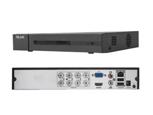 Hikvision HiLook DVR-208Q-M1 8‑Kanal Hybrid-Analog DVR Rekorder 5 MP