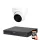 Dahua 1-Dome-Kamera 8MP 4K Kamerasystem-Set mit 30 m Nachtsicht