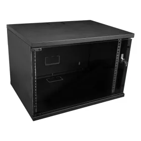   S-Link Rackschrank – 7U 19" Wandmontage (400 x 530 x 400 mm, Flatpack, grau)