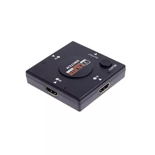 HDMI Switch Verteiler mit 3 Eingängen und 1 Ausgang