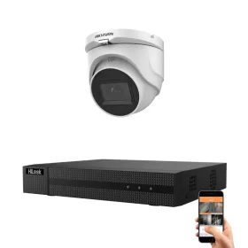   Hikvision HiLook 5 Megapixel 1-Dome-Kamera-Set mit 30 m Nachtsicht