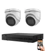 Hikvision HiLook 5 Megapixel 2-Dome-Kamera-System mit 30 m Nachtsicht