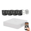 Hikvision 5-Megapixel 4-Kamera Überwachungssystem mit 30 m Sichtweite