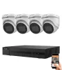 Hikvision HiLook 5 Megapixel 4-Dome-Kamera-System mit 30 m Nachtsicht