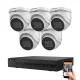 Hikvision HiLook 5 Megapixel 5-Dome-Kamera-System mit 30 m Nachtsicht