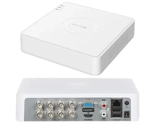 Hikvision 5-Megapixel 6-Kamera Überwachungssystem mit 30 m Sichtweite