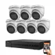 Hikvision HiLook 5 Megapixel 7-Dome-Kamera-System mit 30 m Nachtsicht