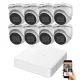 Hikvision 5 Megapixel 8-Dome-Kamera-System mit 30 m Nachtsicht