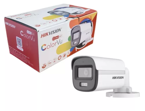 Hikvision HiLook ColorVu 4-Kamera Sicherheitskamerasystem 5MP mit farbiger Nachtsicht