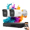 Hikvision ColorVu 2-Kamera IP-Überwachungssystem mit 6MP Farbnachtsicht