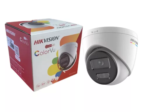 Hikvision ColorVu 2-Kamera IP Dome Kamerasystem 6MP mit farbiger Nachtsicht