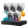 Hikvision HiLook ColorVu 5-Kamera Sicherheits-Dome-Kamerasystem 5MP mit farbiger Nachtsicht