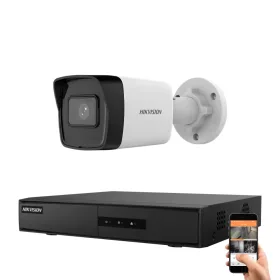 Hikvision IP-Kamera-System mit 1 Überwachungskamera 4MP