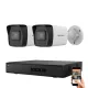 Hikvision IP-Kamera-System mit 2 Sicherheitskameras, 4 MP