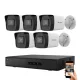 Hikvision IP-Kamerasystem mit 5 Überwachungskameras 4MP