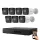 Hikvision IP-Kamerasystem mit 7 Sicherheitskameras 4MP