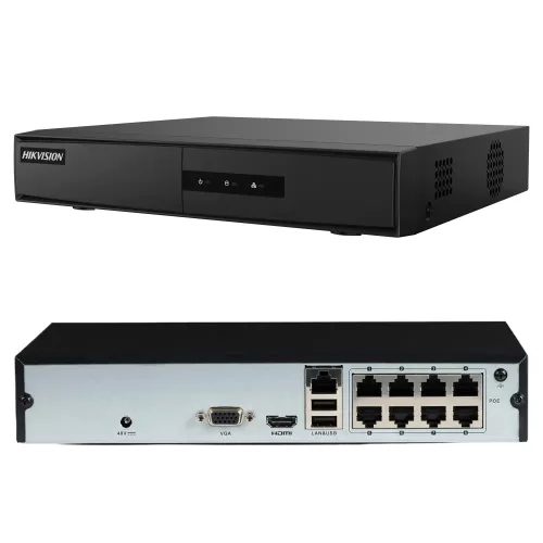 Hikvision IP-Kamerasystem mit 7 Sicherheitskameras 4MP