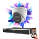 Hikvision 1-Dome IP-Kamera-Überwachungssystem 8MP mit Farbnachtsicht