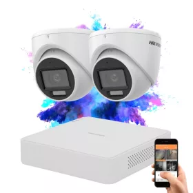 Hikvision TurboHD TVI Zwei-Kamera-Dome-Kamera-System