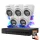 Hikvision HiLook TurboHD-TVI Dome-Kameraset mit 5 Kameras 5MP und Farbnachtsicht
