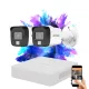 Hikvision TurboHD-TVI Kamerasystem mit 2 Kameras, 5 MP, Farbnachtsicht