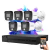 Hikvision HiLook TurboHD-TVI Kamerasystem mit 5 Kameras, 5MP und Farbnachtsicht